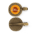 thumbnail image 1 of Illustration Joyeux l'Action de Grâce Épingle à Cheveux Broche Barrette, 1 of 3