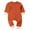 A, variant on Zhuashum Onesies Boy 3-6 Months Baby Romper Long Sleeve Wrap Feet Autumn Winter Solid Color Button Suit Baby Onesie Sweet Daily Wear A