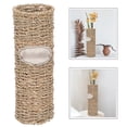 thumbnail image 1 of OFFIGAM Light Brown Rattan Vase Decorative Woven Flower Planter Handmade for Home and Office Decor, 1 of 6