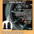 thumbnail image 6 of Tire Repair Rubber Nail Kit, Screw-in Tire Plugs with 2 Sizes, Emergency Flat Tire Puncture Repair Tools for Car Motorcycle Truck(40 Pcs), 6 of 9