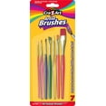 thumbnail image 4 of (3 pack) Cra-Z-Art All Purpose Multicolor Artist Paint Brushes, 7 Count, 4 of 12