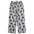 thumbnail image 3 of Black Lab Unisex Lightweight Cotton Blend Pajama Bottoms Soft and Comfortable Black Lab (large), 3 of 4