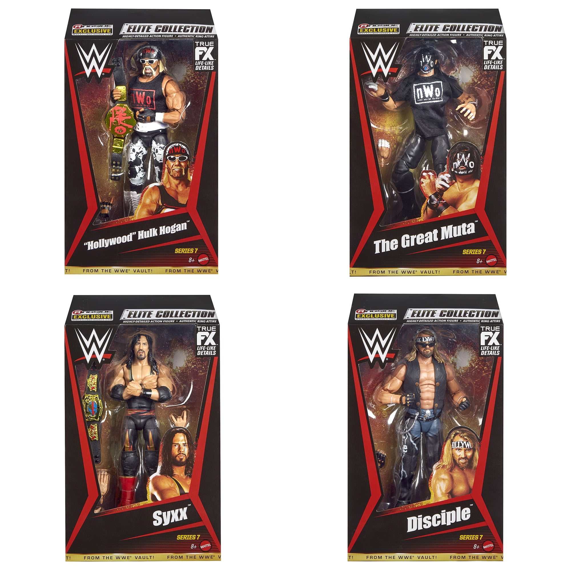 WWE Elite WrestleMania 42 Complete Set of 4 Seth Stardust Cena