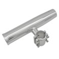 thumbnail image 4 of Riwesomey Soporte de aluminio para caña de pescar, soldadura plateada, suministros de Hardware para yates marinos, soporte, accesorios duraderos a prueba Bombillas para automóviles Riwesomey VI020430-00B, 4 of 6