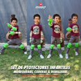 thumbnail image 2 of Set de protección para Niño ALTREGO Rodilleras Coderas Muñequeras para Bicicleta Patín Patineta 25663, 2 of 6