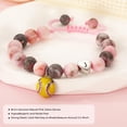 thumbnail image 4 of Pulsera Fervia de Softbol con Inicial y Corazón, Regalo para Niñas, 4 of 6