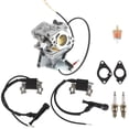 thumbnail image 2 of Lawn Mower Carburetor Ignition Coil Kit 16100-ZJ0-871 Fit for 18HP 20HP V-Twin Engines Honda GX610 GX620, 2 of 5