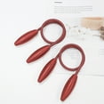 thumbnail image 3 of WONIU Red Curtains Tiebacks, 4pcs, 3 of 3