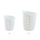 thumbnail image 2 of Billuyoard Taza medidora de 250/500ml, vaso graduado de café con leche, recipiente medidor de silicona para cocina de laboratorio Type4 NO4 Billuyoard  HA9187-01B, 2 of 6