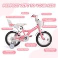 thumbnail image 6 of Ktaxon Kids Bike for Ages 2-5 Years Old, 12 Inches Kid's Bikes with Training Wheels, Children Bicycle for Boys Girls, Easy to Assemble, Learning to Ride, Blue, 6 of 10