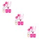 thumbnail image 4 of Yuarrent 1 juego de disfraces con guantes de red, ropa especial, suministros para fiestas de los años 80, accesorios para mujeres para clubes Type1 NO1, 4 of 6
