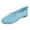 Sky Blue, variant on Rokment Womens Slip on Socks Walking Shoes Penny Loafers Comfortable Travel Casual Flat Lightweight Knit Low Heels Driving Boat Oxfords Beige Size 6.5