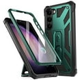 thumbnail image 6 of Poetic Spartan Case for Samsung Galaxy S23 5G 6.2 inch, Full Body Rugged Case with Kickstand, Metallic Green, 6 of 6