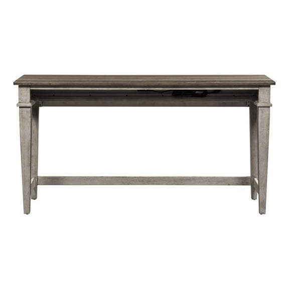 Heartland Off White Wood Console Bar Table