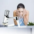 thumbnail image 3 of Grifo de ahorro de agua, grifo dosificador de cierre automático chapado, grifo de retardo de tiempo para baño público, grifos cromados con botón pulsador para cocina casera, baño, 3 of 5