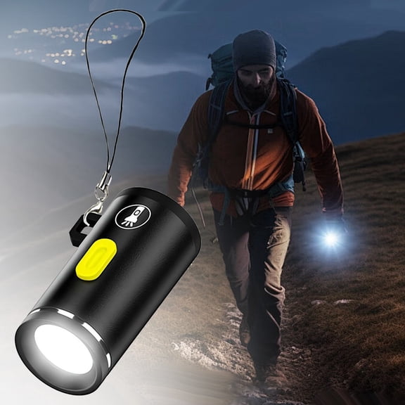 SeekLGT USB C Rechargeable LED Flashlight 1000 Lumen Mini Compact Handheld Torch 3 Modes Waterproof for Camping Hiking Emergency 2026 Valentine Gift