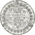 thumbnail image 2 of Rugs.com Brighella Collection Rug – 10 Ft Round Gray Medium Rug Perfect For Kitchens, Dining Rooms, 2 of 9