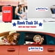 thumbnail image 5 of Great promotion! Creative Funny Bumper Funny Expression Stickers Prank Gift, 5 of 5