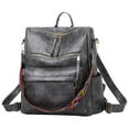 thumbnail image 2 of TIMIFIS Backpack Backpack Purse Backpack Purse for Women Leather Fashion Theft Handbags and Shoulder Bag Travel Bags -, 2 of 6