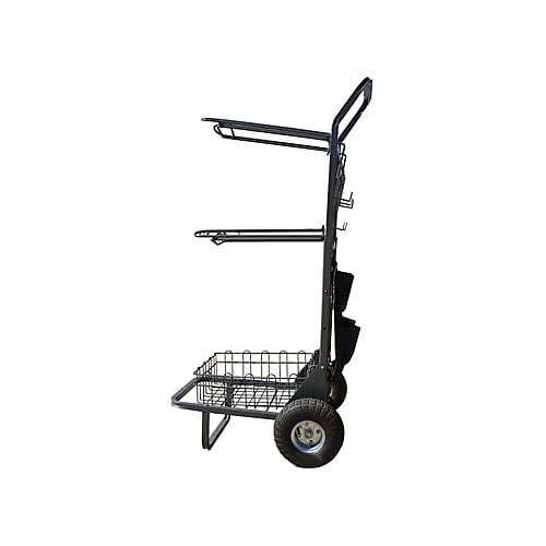 Rolling Saddle Rack Cart