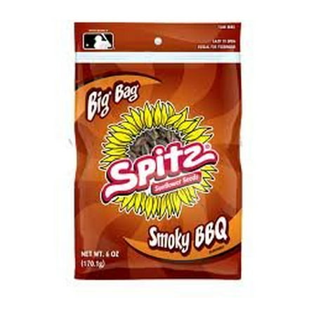 Spitz Smoky BBQ Flavored Sunflower Seeds 6 ounce