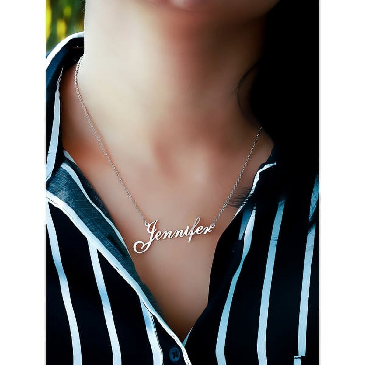 Personalized Script Name Necklace