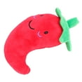thumbnail image 2 of SHISUYAN Lot de 1 Jouets en Peluche pour Petits Chiots Jouets de Dentition Forme de Poivre Rouge, 2 of 8