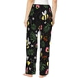 thumbnail image 3 of Daiia Bees Women's Sleep Pant with Pockets and Drawstring,Pajama Pants-X-Large, 3 of 9