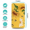 thumbnail image 2 of Country Farmhouse Coffee Bar Mat - 4-Layer Absorbent Drying Mat for Coffee Station, Sunflower Floral Pattern with Watercolor Art, 2 of 4