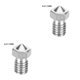 thumbnail image 4 of Cateissary Boquilla de impresora 3D Cabeza extruida de acero inoxidable Mini boquilla de filamento extraíble de hilo de impresora firme, 0.4 / 1.75MM No.03 2piezas, 4 of 6