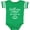 Football Green and White, variant on Inktastic Wellness Health Meditation Boys or Girls Baby Bodysuit
