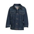 thumbnail image 5 of Wonder Nation Baby and Toddler Boy Denim Jacket, Sizes 12M - 5T, 5 of 5