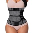 thumbnail image 1 of QRIC Neoprene Sauna Waist Trainer Corset Sweat Belt for Women Compression Cincher Band Workout Fitness Back Support, 1 of 6