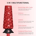 thumbnail image 4 of Brocas para uñas MelodySusie Super Cut Edition 5 en 1, color rojo, 4 of 7