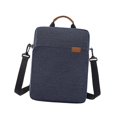 thumbnail image 1 of kusrkot Tablet Single Shoulder Bag Carrying Case Protective Smoothly Zipper Oxford Cloth L Blue, 1 of 9