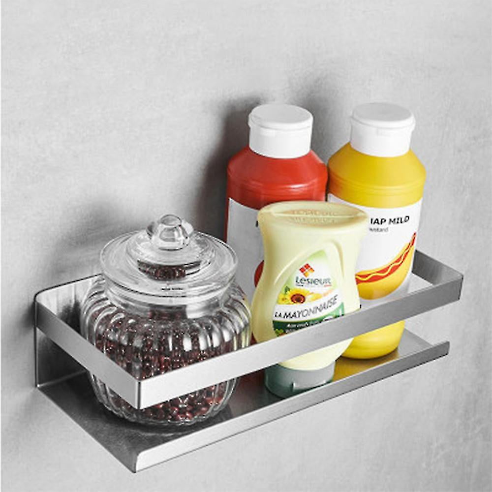 Spice Rack Single Tier Spice Storage Shelf Easy To Install Walmart