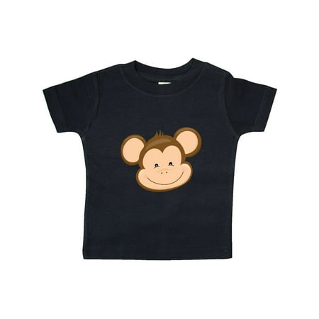 

Inktastic Cute Monkey Head Gift Baby Boy or Baby Girl T-Shirt