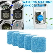 Washing Machine Cleaner Descaler 12Pcs - Deep Cleaning Tablets For HE Front Loader & Top Load Washer, Clean Inside Drum And Laundry Tub Seal