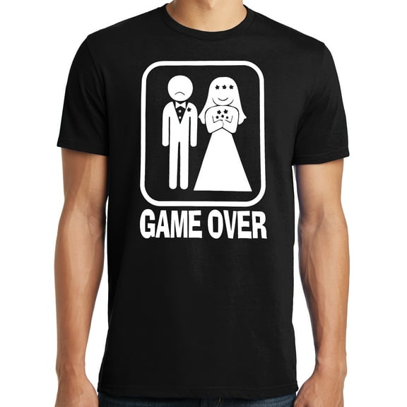 Big and Tall Funny Game Over Married Couple