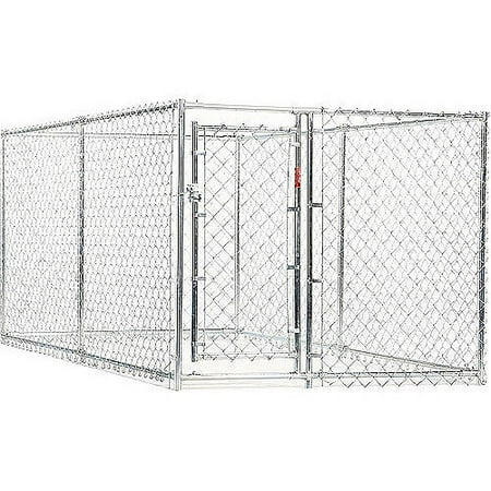 Lucky Dog Chain Link Boxed Dog Kennel, Multiple Sizes Available