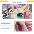thumbnail image 2 of FREEAMG Cute Cartoon Unicorn Puzzle 500 Pieces - Wooden Jigsaw Puzzles for Family Games - Suitable for Teenagers and Adults, 20.5"x14.9", 2 of 7