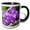 Black/White, variant on 3drose, Orchid - Ff, 15oz Mug