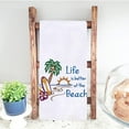 thumbnail image 5 of Summer Beach Kitchen Dish Towels, 18 x 26 Inch Life is Better at The Beach Summer Tea Towels for Cooking Baking Set of 2, 5 of 6