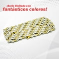 thumbnail image 2 of Cadena para Bicicleta Kmc Vivid2 8 Velocidades 116L Amarillo/Cromo, 2 of 7