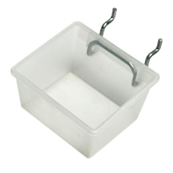 Acahhotxx Pegboard Bins, Efficient Pegboard Storage Bins with Hook and Labels Practical Peg Board Basket Effective Hardware Storage Solution