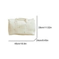 thumbnail image 2 of Baby Diaper Bag Embroidered Mom Bag Storage Bag Luggage Travel Tote Bag Decor Bag (olive), 2 of 10