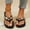 Black, variant on Norvail Womens Gemstone And Beaded Flower Flat Thong Sandals, Wide Foot Sandals For Women Dressy, Lightweight Sparkly Bohemian Clip Toe Design Fo Summer Going Out Shoes I