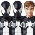 thumbnail image 2 of Mafex-figura de acción de Spiderman negro, Colección móvil de PVC de 16cm, increíble Maf 147, Venom, Spiderman, Peter Parker, modelo de juguete, 2 of 4