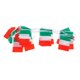 thumbnail image 5 of AURARMLET Guirnalda Banderines Italianos Para Fiestas Con Duradero Multicolor, 5 of 7
