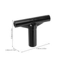 thumbnail image 2 of Hemoton 2pcs Trampoline T-Shaped Tube Connectors T-Shaped Pole Connectors Replacement Tube Connectors Trampoline Tube Connectors, 2 of 8